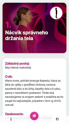 Cvičenie na správne dýchanie Screen 2