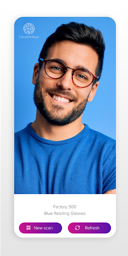ClickFitTest for Partners Screen 3