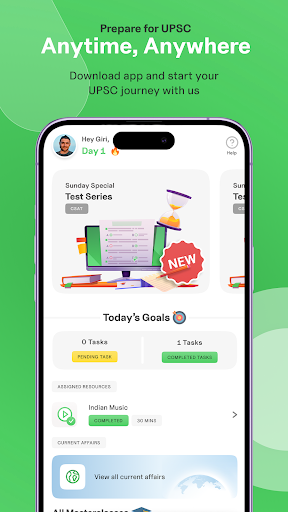 Android application UPSC Pathshala: UPSC IAS Prep. screenshort