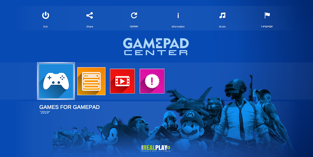 Gamepad Center banner
