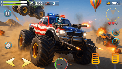 Monster Truck: Battle Game screenshot