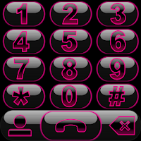 THEME GLOW PINK EXDIALER