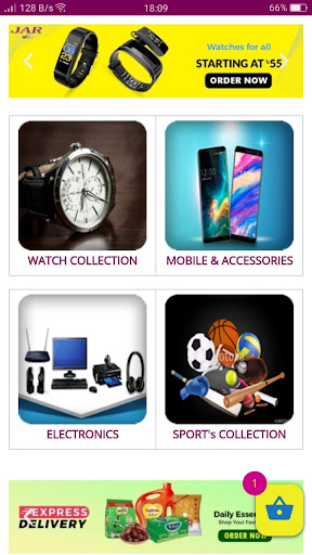 JAR LIMITED - Online Shop Screen 3