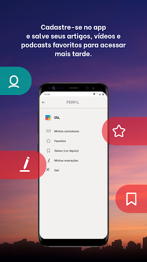 Android application BS+ screenshort