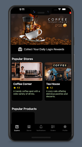 Android application Icate screenshort