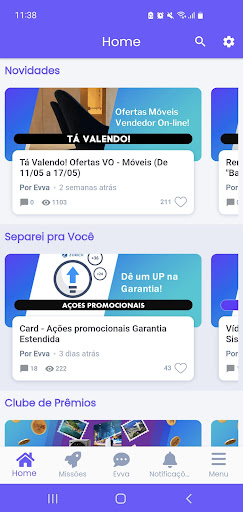 Eva : Grupo Casas Bahia Screen 3