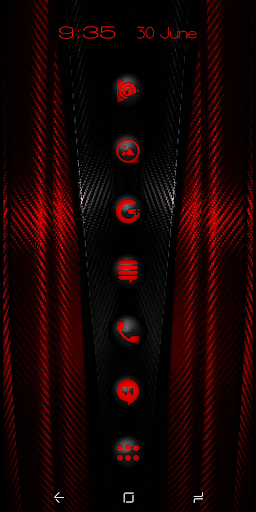Snap Red Icon Pack