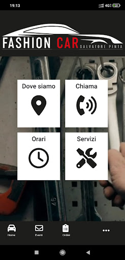 Android application Fashioncar Service Mazara screenshort