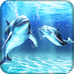 Cover Image of Download Dolphins Live Wallpaper 1.3 APK