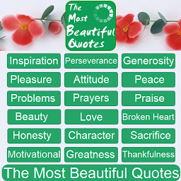 Icon image The Most Beautiful Quotes