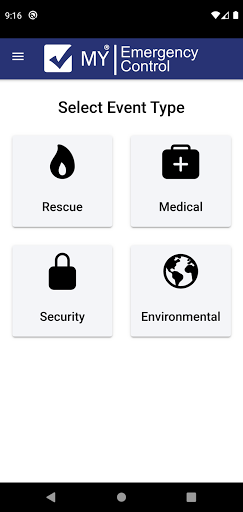 MY Emergency Control Screen 3