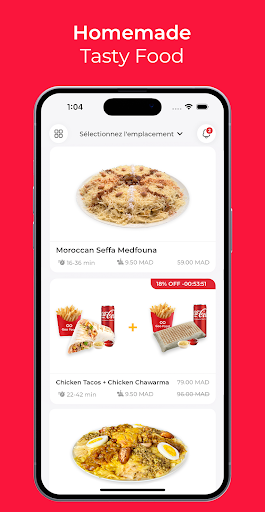 Android application Goo Food: Food Delivery screenshort