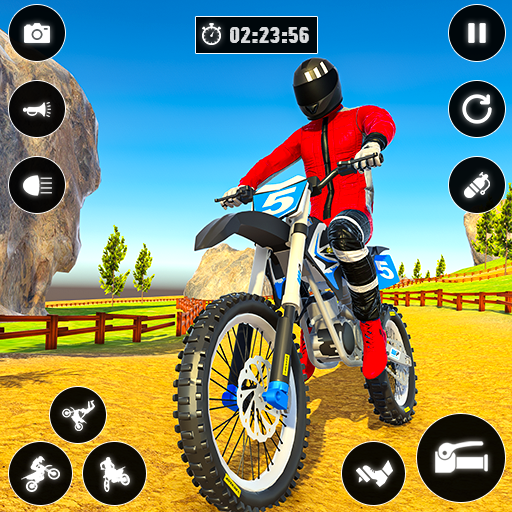 Dirt Bike Games Motocross Game 1.5 Icon
