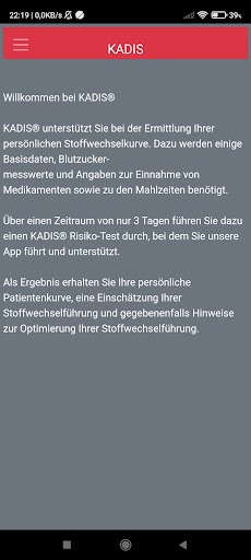 Android application KADIS-Datenerfassung screenshort