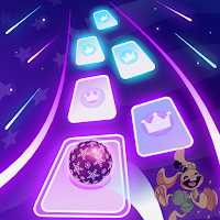 bunzo bunny Tiles Jump Ball