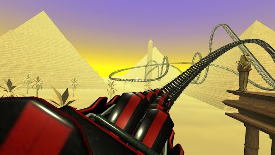 اسکرین شات از ترن هوایی Pyramids VR