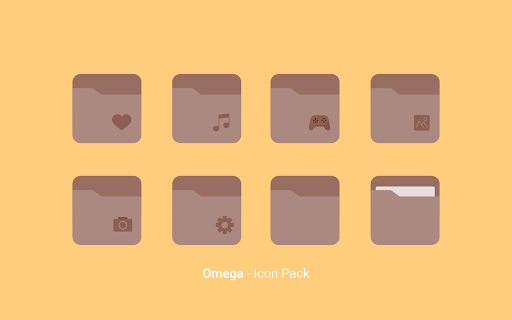 Screenshot of Omega - Icon Pack