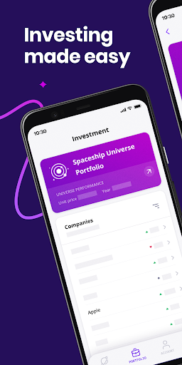Spaceship: Investing App screenshots 1