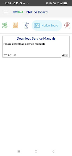 CANCRM - Field Service App Screen 2
