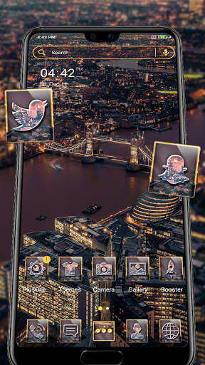 Android application London City Night Theme screenshort