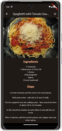 meals app
