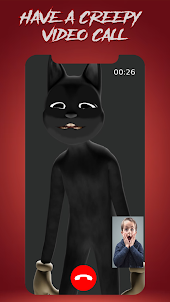 Scary Cartoon Cat Call & Chat