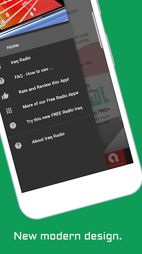 Iraq Radio Stations Music News Screen 3