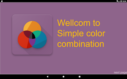Simple color combinations