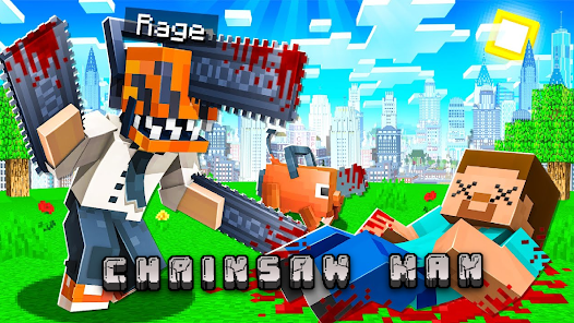 Chainsaw Man Mod For Minecraft 1.1 APK + Mod (Free purchase) for Android