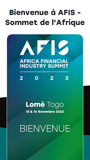 Android application AFIS - Africa Summit screenshort