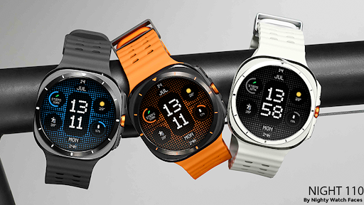 Night 110 - watch face screenshot 17