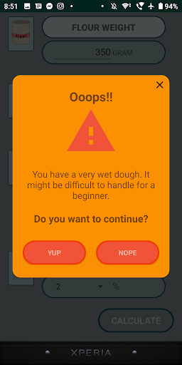 Bread Dough Calculator