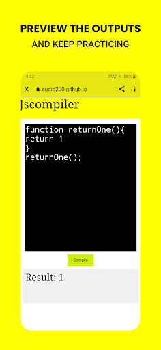 Js dev javascript compiler Screen 3