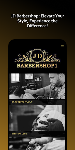 Android application JD Barbershop screenshort