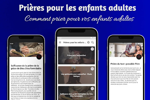 Android application Prier pour les enfants adultes screenshort