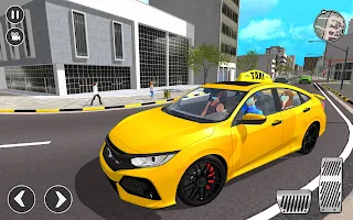 Open World Taxi Sim 2023 - Screenshot 1