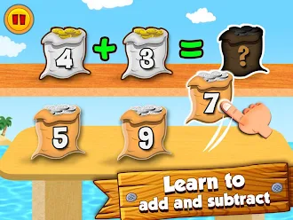 Game screenshot Math Land: Kids Addition Games mod apk