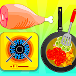 Fried Veg Chicken Salad - Cooking Game Apk