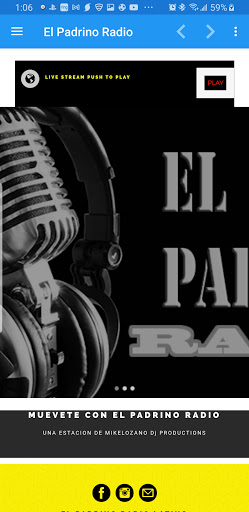 El Padrino Radio Digital Screen 2