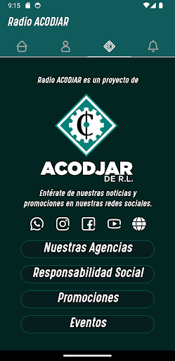 Radio ACODJAR Screen 3