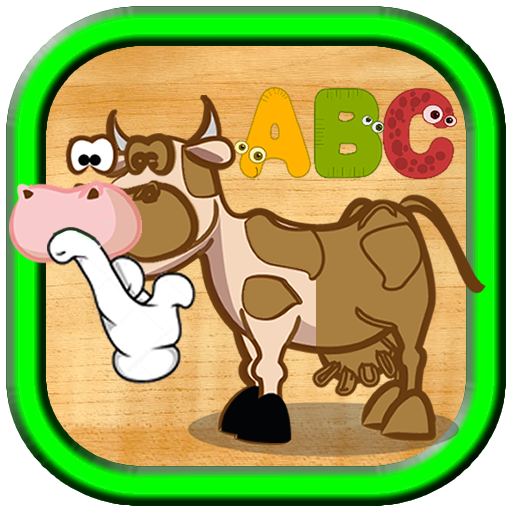 Quebra cabeça com animais logo