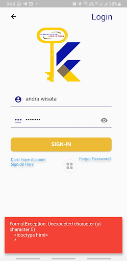 KLOG Access Screen 2