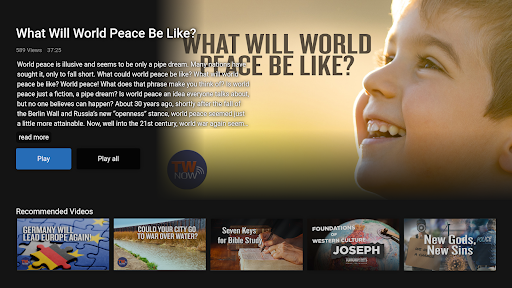 Tomorrows World Screen 3