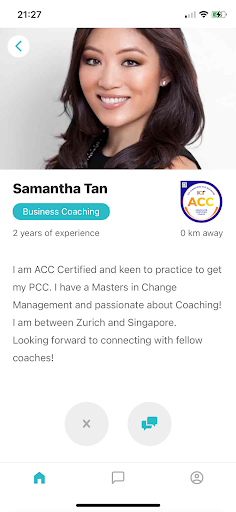 GoMasterCoach Screen 2