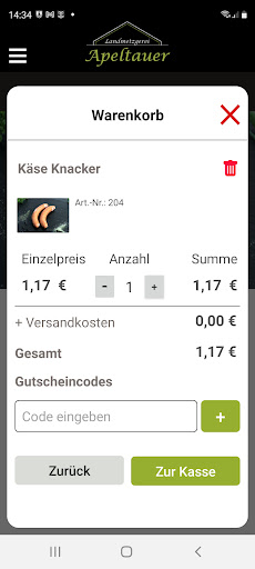 Landmetzgerei Apeltauer Screen 2