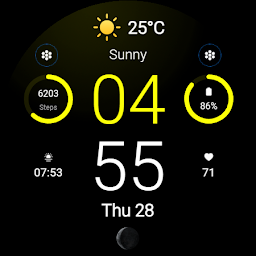 Minimalist Weather - Screenshot Image