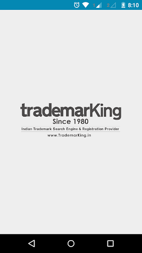 Android application Indian Trademark Search Engine screenshort