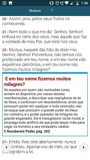 Bíblia Comentada por Ellen Whi Screen 2