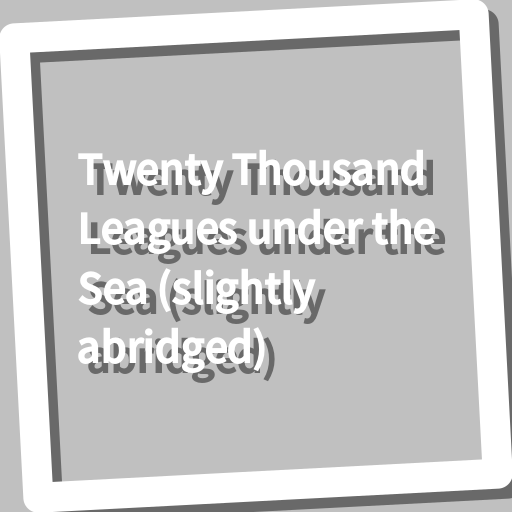 Book, Twenty Thousand Leagues logo