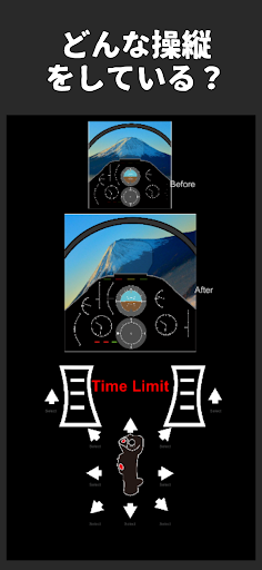 パイロット適正検査トレーニング（姿勢判読編） Screen 3